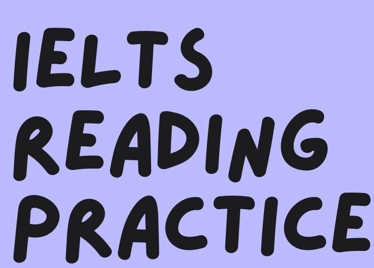 ielts reading for practice